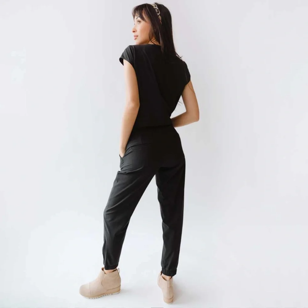 Albion Fit Black Jumpsuit - Picture 2 of 12